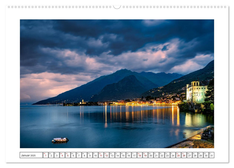 Traumziele am Comer See (CALVENDO Wandkalender 2025)