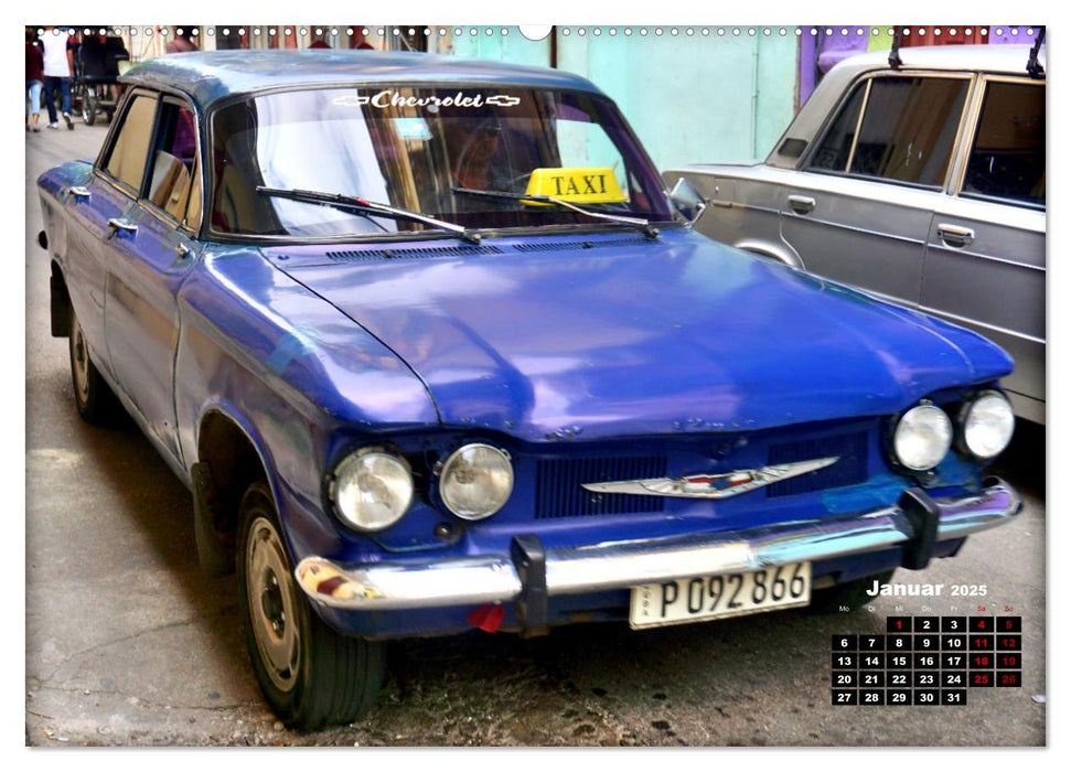 CORVAIR - Ein Chevy mit Heckmotor und ohne Heckflossen (CALVENDO Wandkalender 2025)