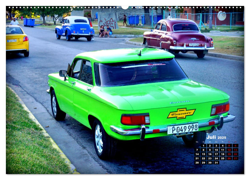 CORVAIR - Ein Chevy mit Heckmotor und ohne Heckflossen (CALVENDO Premium Wandkalender 2025)