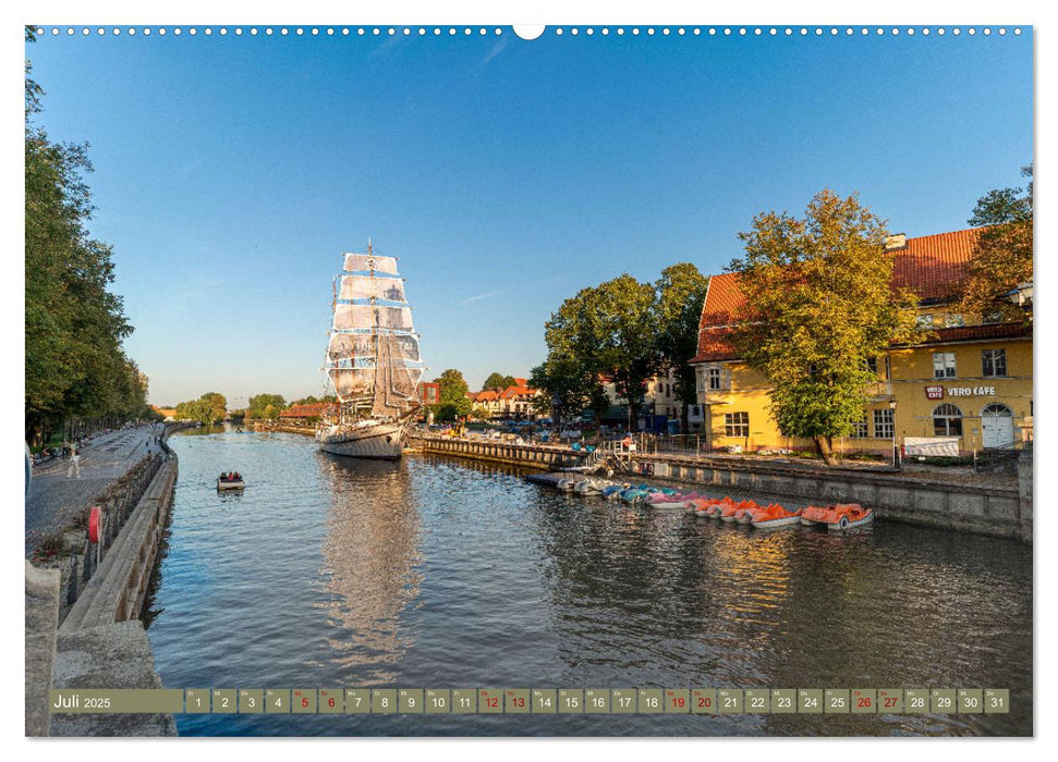 Via Baltica - eine Reise durch Estland, Lettland und Litauen (CALVENDO Premium Wandkalender 2025)