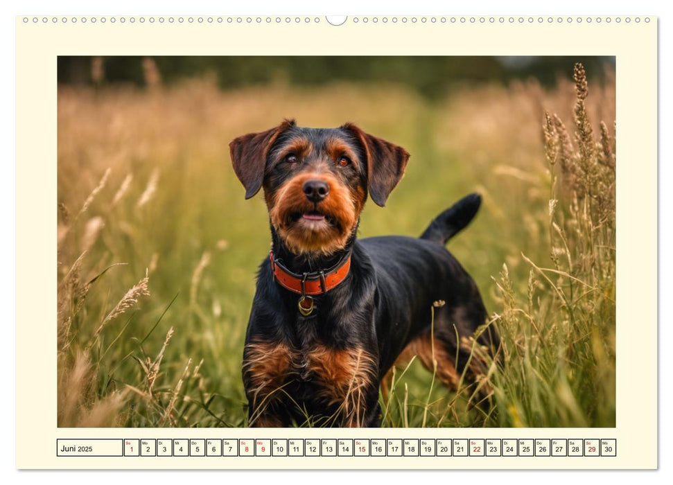 Treue Jagdbegleiter (CALVENDO Premium Wandkalender 2025)