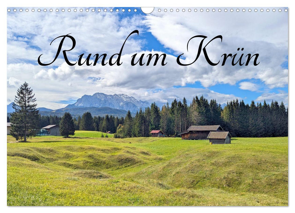 Rund um Krün (CALVENDO Wandkalender 2025)