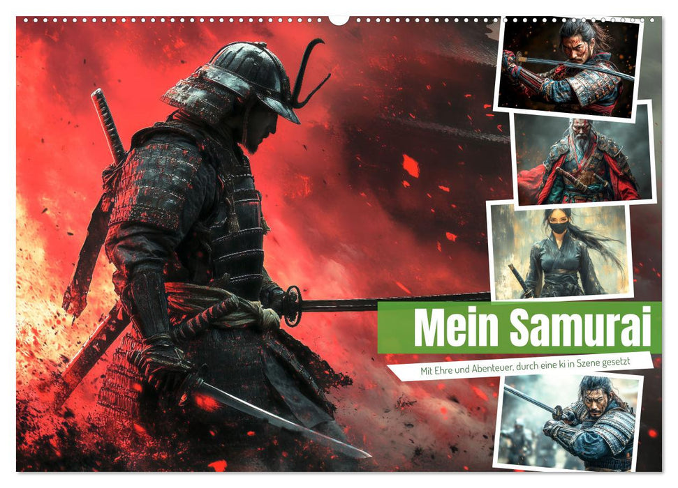 Mein Samurai (CALVENDO Wandkalender 2025)