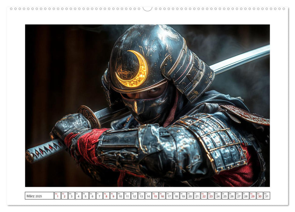 Mein Samurai (CALVENDO Wandkalender 2025)