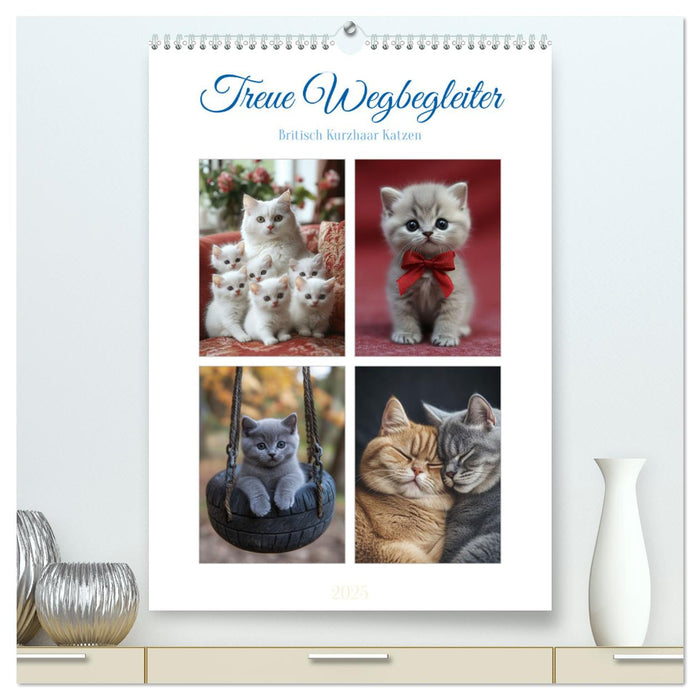 Treue Wegbegleiter (CALVENDO Premium Wandkalender 2025)