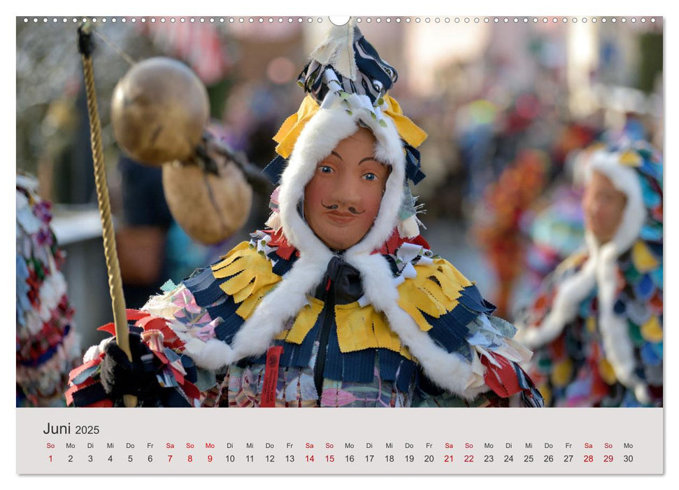 Narri 2025 Bilder der Schwäbisch-Alemannischen Fasnet (CALVENDO Wandkalender 2025)