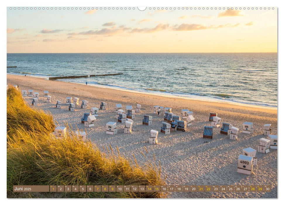 Sylt süchtig (CALVENDO Wandkalender 2025)