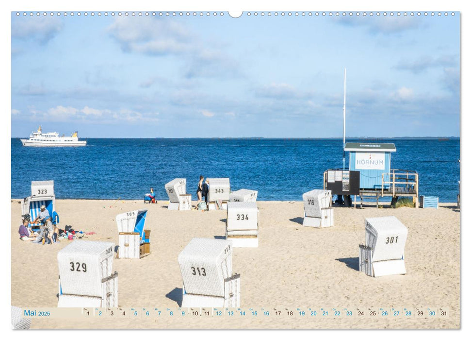 Sylt süchtig (CALVENDO Premium Wandkalender 2025)