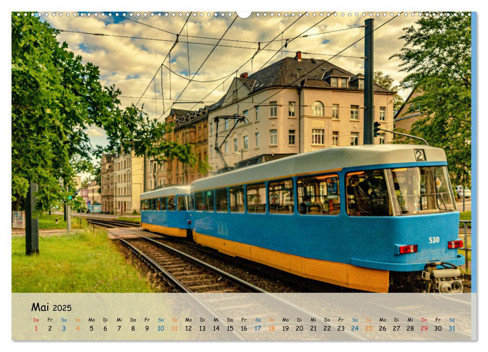 Nahverkehr in Chemnitz (CALVENDO Wandkalender 2025)