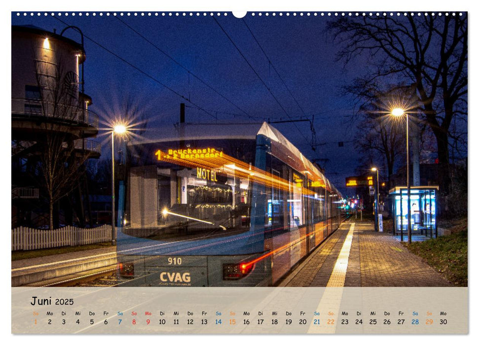 Nahverkehr in Chemnitz (CALVENDO Wandkalender 2025)