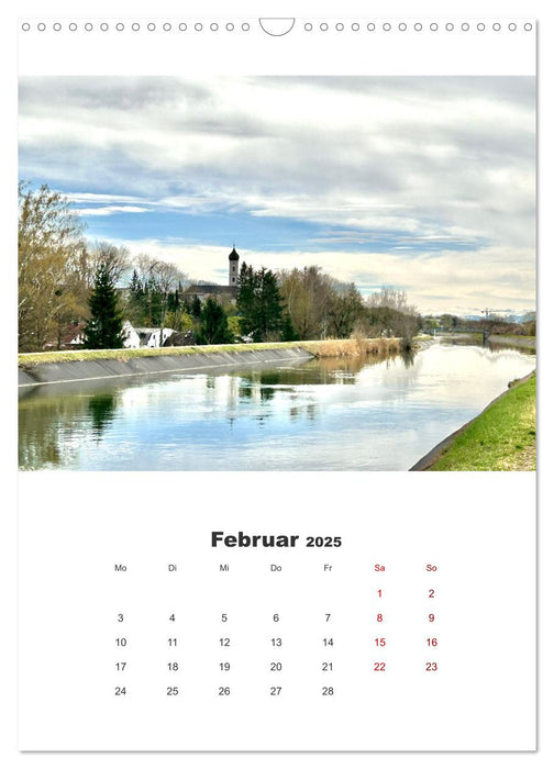 isaraufwärts (CALVENDO Wandkalender 2025)