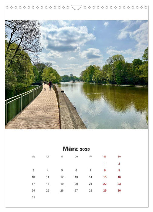 isaraufwärts (CALVENDO Wandkalender 2025)