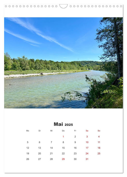 isaraufwärts (CALVENDO Wandkalender 2025)