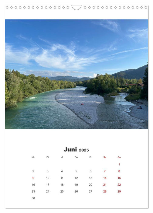 isaraufwärts (CALVENDO Wandkalender 2025)