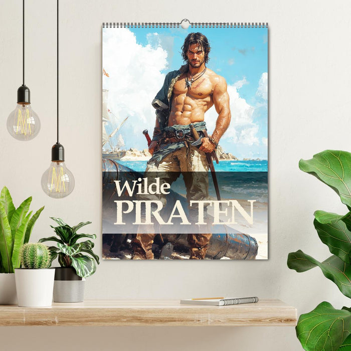 Wilde Piraten (CALVENDO Wandkalender 2025)