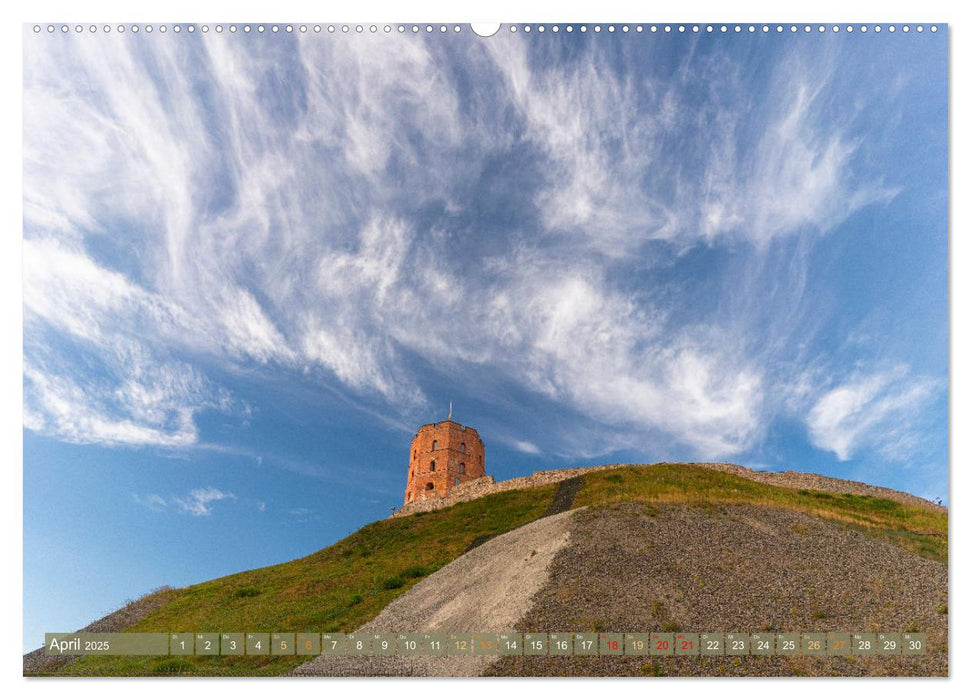 Tallinn-Riga-Vilnius-Memel, eine Traumreise durch das Baltikum. (CALVENDO Wandkalender 2025)