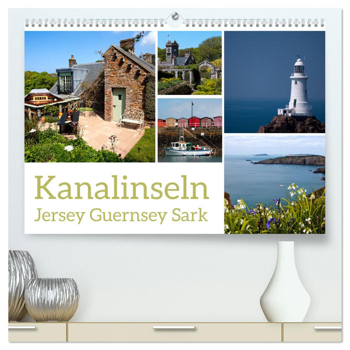 Kanalinseln - Jersey Guernsey Sark (CALVENDO Premium Wandkalender 2025)