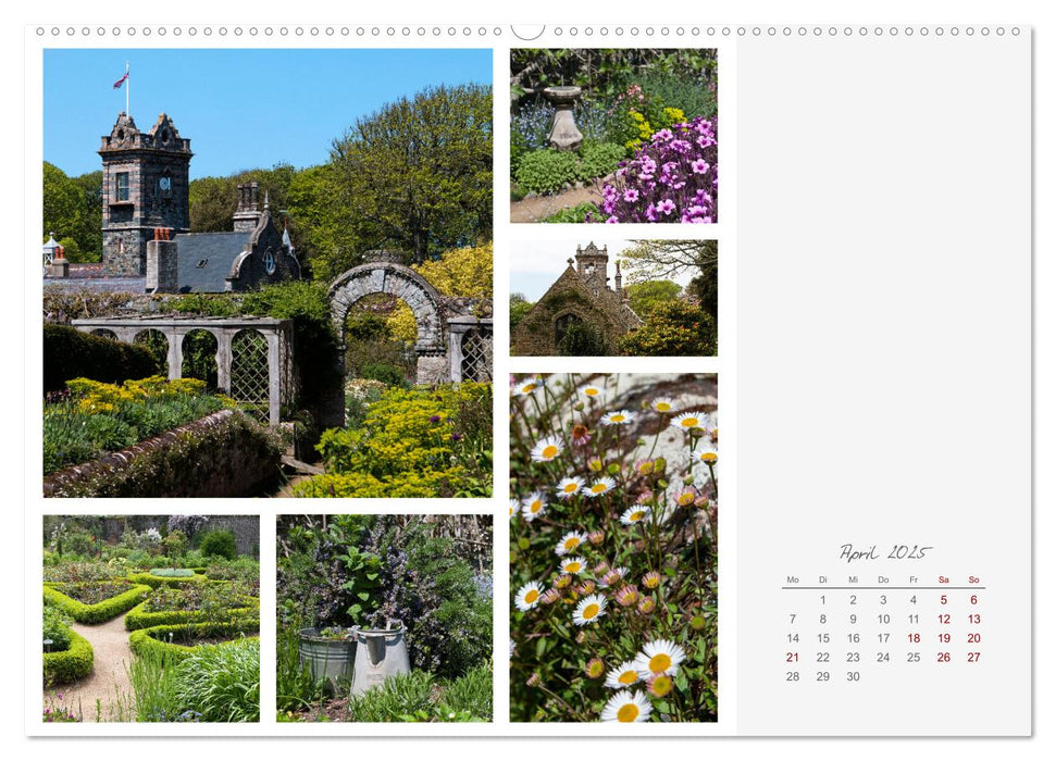 Kanalinseln - Jersey Guernsey Sark (CALVENDO Premium Wandkalender 2025)