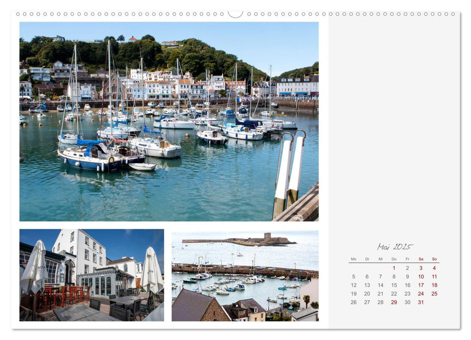 Kanalinseln - Jersey Guernsey Sark (CALVENDO Premium Wandkalender 2025)