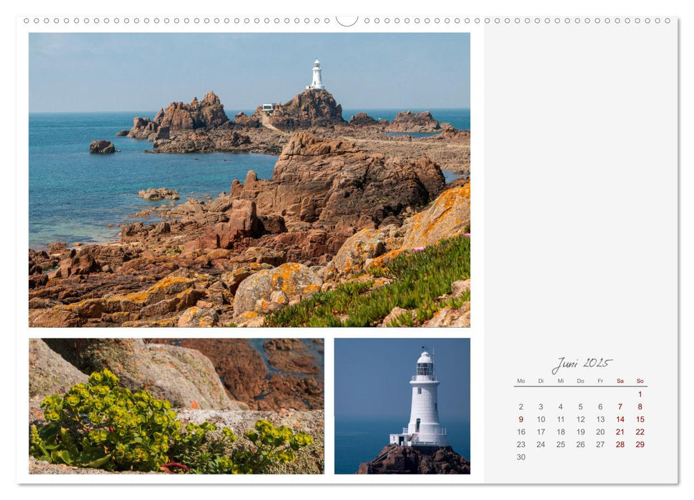 Kanalinseln - Jersey Guernsey Sark (CALVENDO Premium Wandkalender 2025)