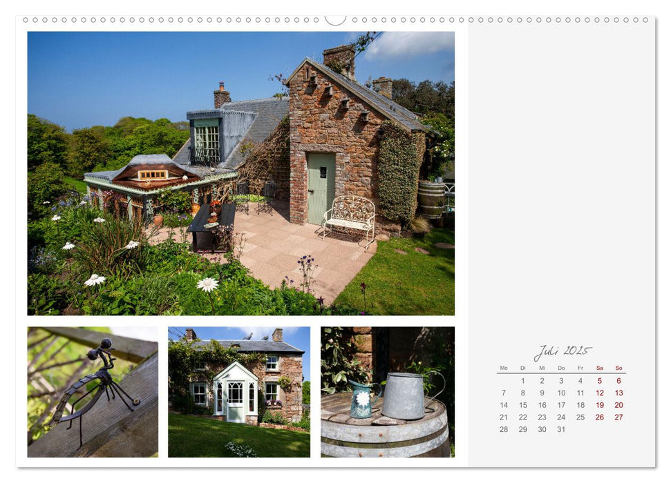 Kanalinseln - Jersey Guernsey Sark (CALVENDO Premium Wandkalender 2025)