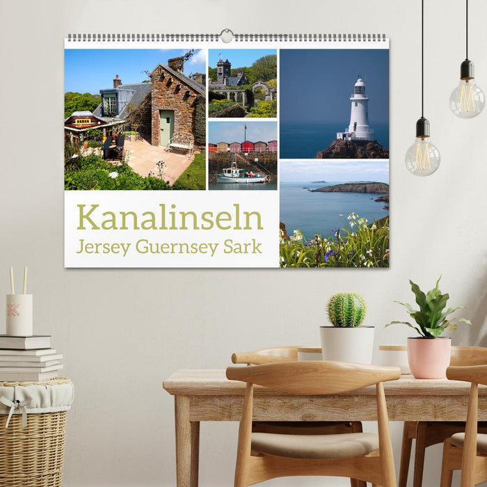 Kanalinseln - Jersey Guernsey Sark (CALVENDO Wandkalender 2025)