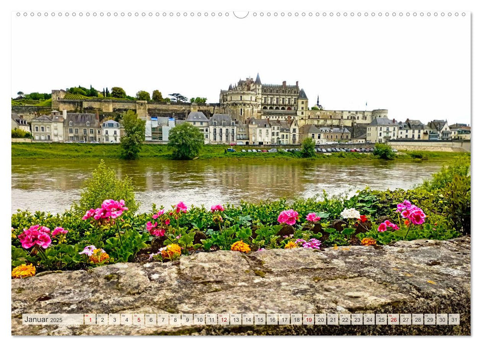 Romantisches Loiretal (CALVENDO Wandkalender 2025)