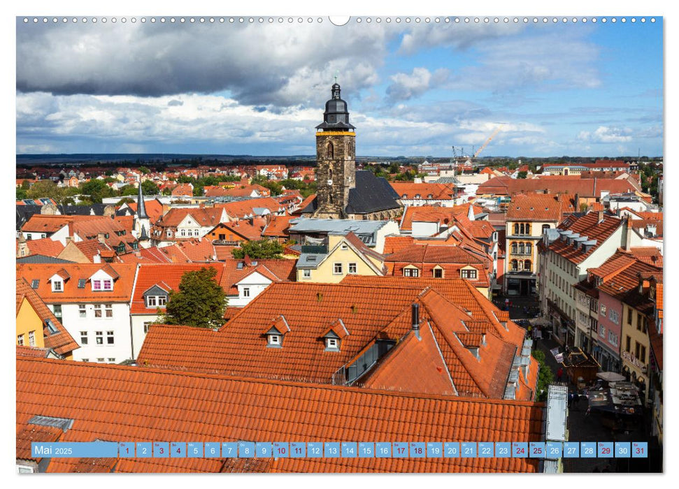 Residenzstadt Gotha - Reise durch das schöne Thüringen (CALVENDO Wandkalender 2025)