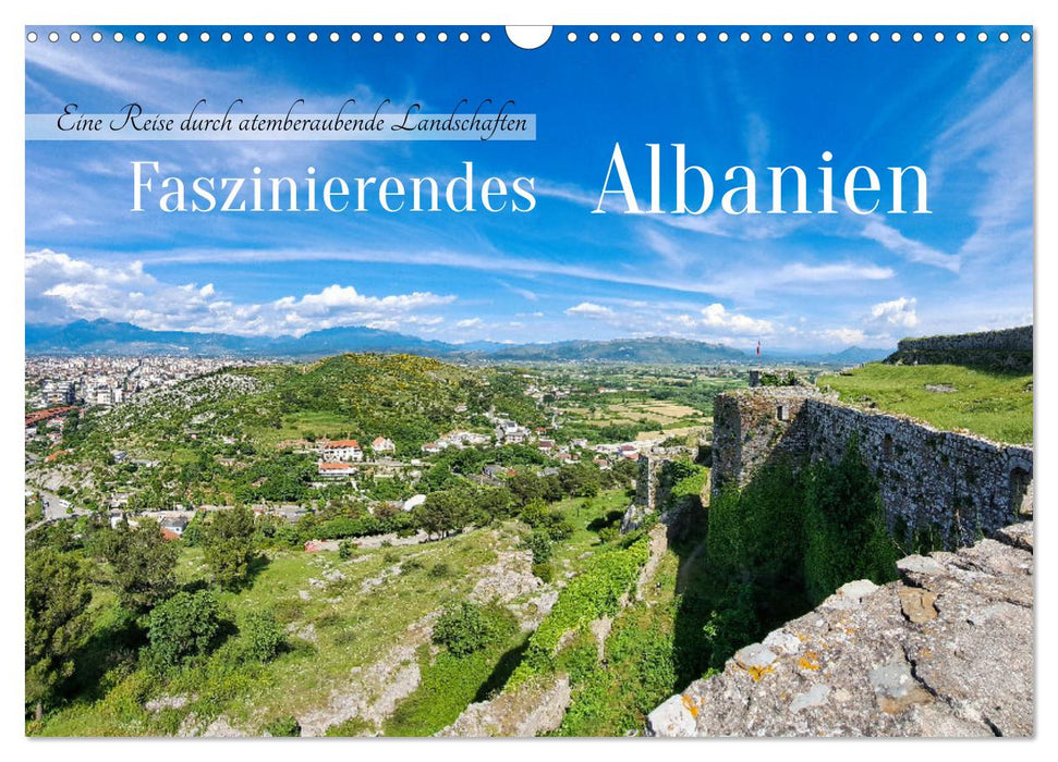 Faszinierendes Albanien (CALVENDO Wandkalender 2025)