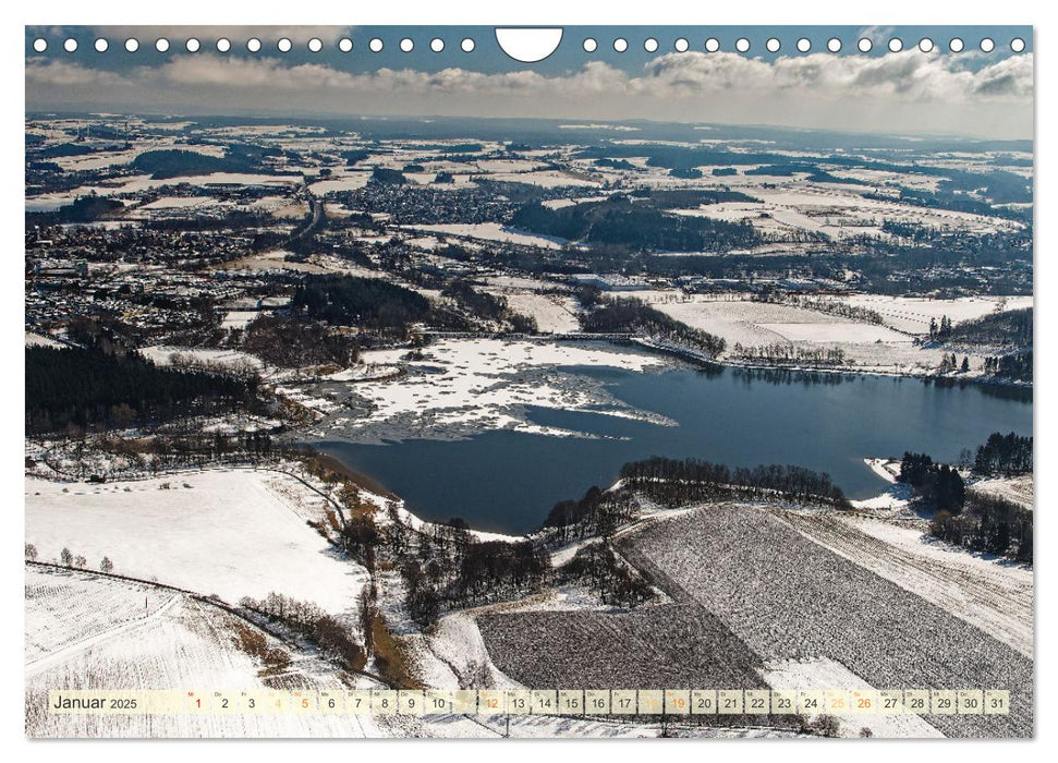 Oberfranken aus der Vogelperspektive (CALVENDO Wandkalender 2025)