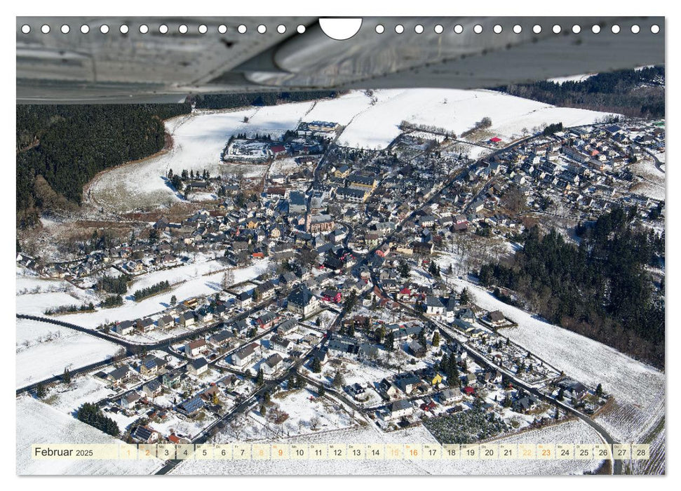 Oberfranken aus der Vogelperspektive (CALVENDO Wandkalender 2025)