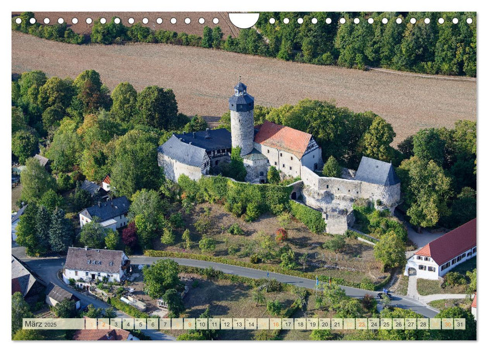 Oberfranken aus der Vogelperspektive (CALVENDO Wandkalender 2025)