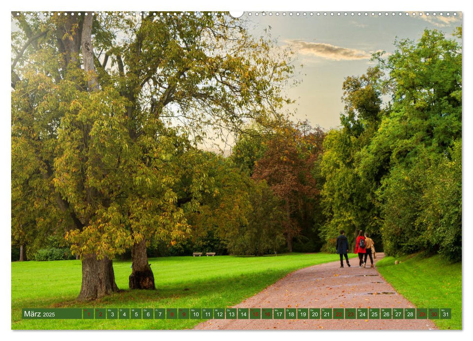 Klassikerstadt Weimar - Reise durch das schöne Thüringen (CALVENDO Wandkalender 2025)