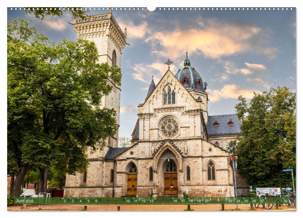 Klassikerstadt Weimar - Reise durch das schöne Thüringen (CALVENDO Wandkalender 2025)