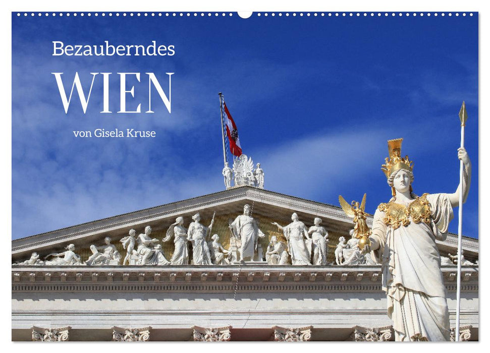 Bezauberndes Wien (CALVENDO Wandkalender 2025)