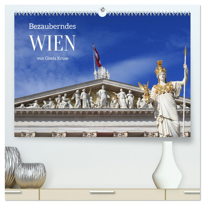 Bezauberndes Wien (CALVENDO Premium Wandkalender 2025)