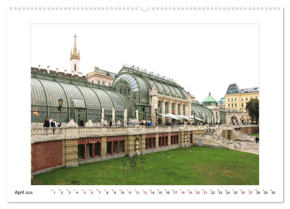 Bezauberndes Wien (CALVENDO Premium Wandkalender 2025)