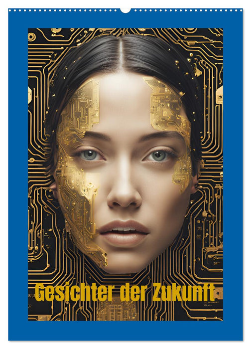 Gesichter der Zukunft (CALVENDO Wandkalender 2025)