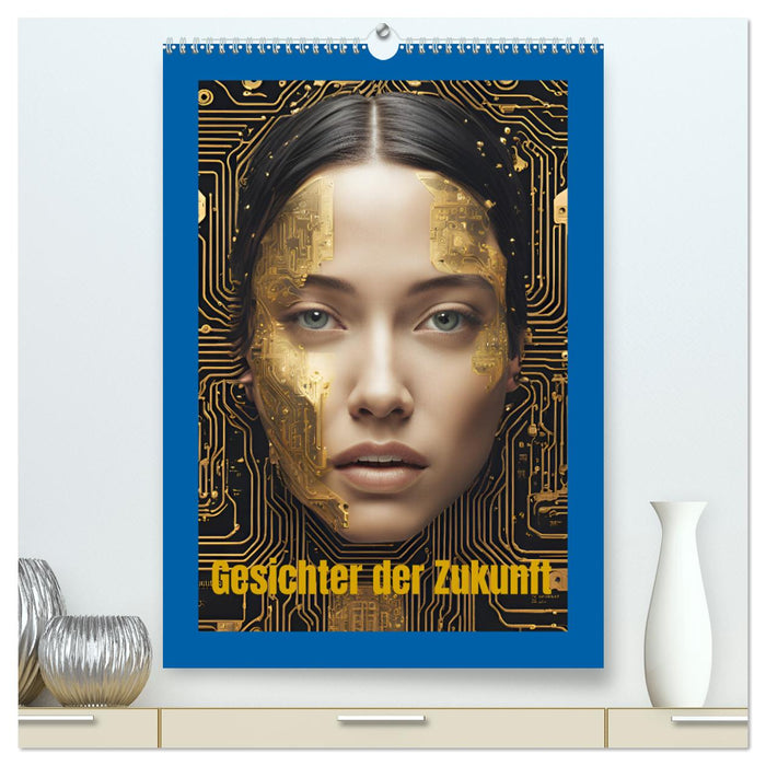 Gesichter der Zukunft (CALVENDO Premium Wandkalender 2025)