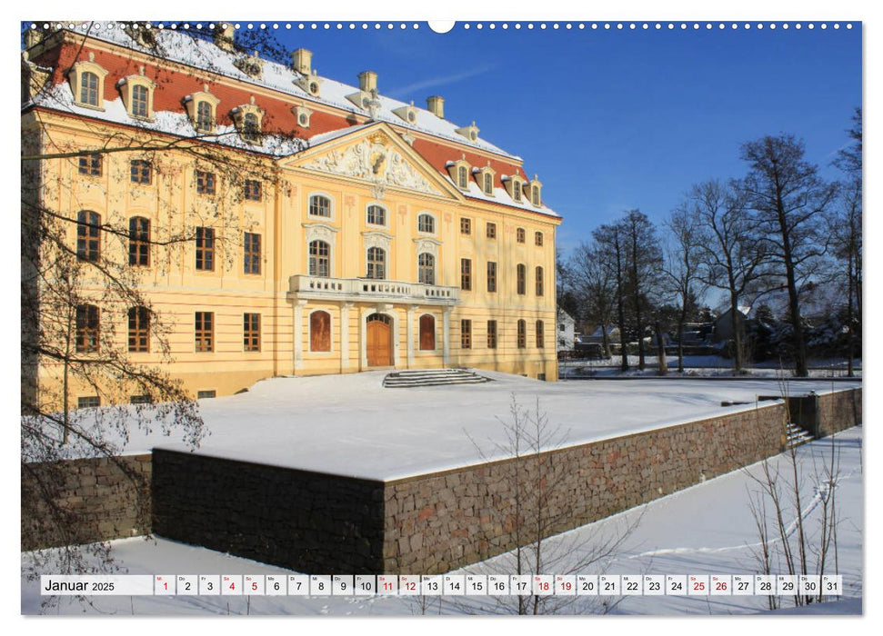 Radeberg und die Schlösser im Rödertal (CALVENDO Premium Wandkalender 2025)