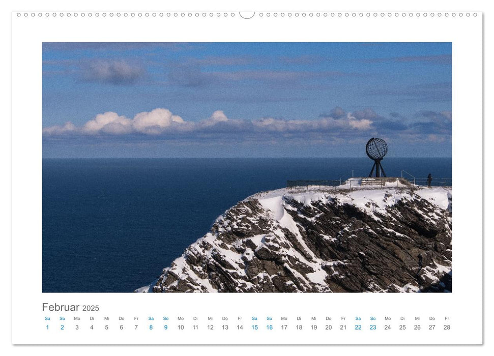 Kurs Nord - mit dem Postschiff (CALVENDO Wandkalender 2025)