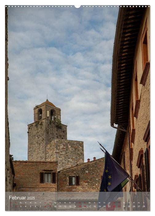 San Gimignano - Stadt der Türme (CALVENDO Premium Wandkalender 2025)