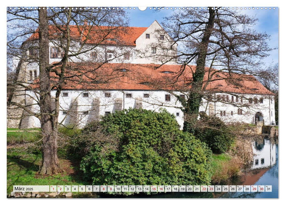 Radeberg und die Schlösser im Rödertal (CALVENDO Wandkalender 2025)