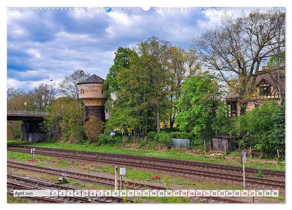 Radeberg und die Schlösser im Rödertal (CALVENDO Wandkalender 2025)