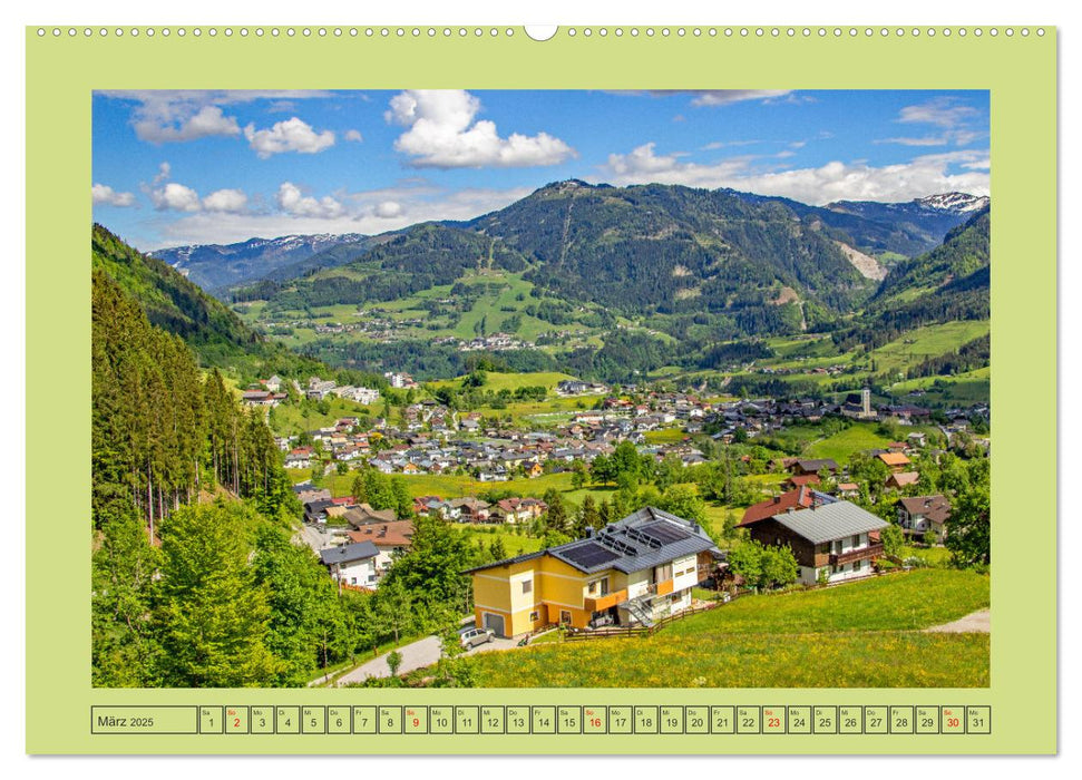 Schöne Grüße aus St.Veit im Pongau (CALVENDO Wandkalender 2025)