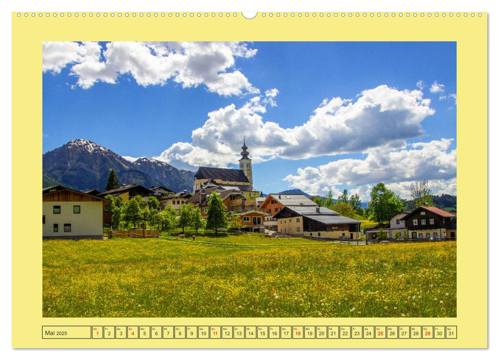 Schöne Grüße aus St.Veit im Pongau (CALVENDO Wandkalender 2025)