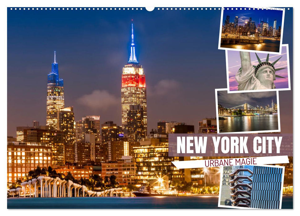 NEW YORK CITY Urbane Magie (CALVENDO Wandkalender 2025)