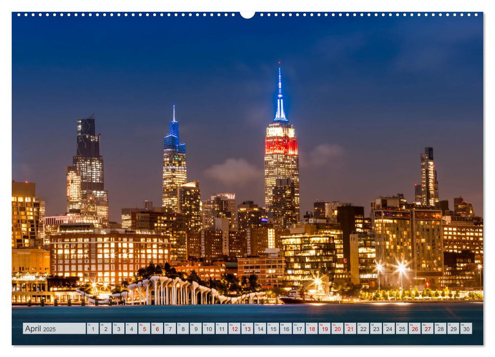 NEW YORK CITY Urbane Magie (CALVENDO Wandkalender 2025)