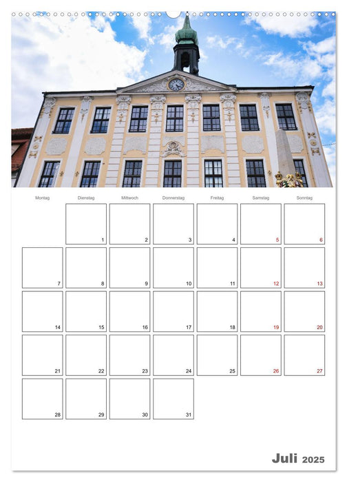 Radeberg und die Schlösser im Rödertal (CALVENDO Premium Wandkalender 2025)