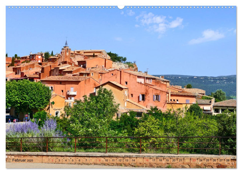 Spaziergang durch Roussillon (CALVENDO Premium Wandkalender 2025)